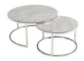 Hanson Villas Grey Table Nests
